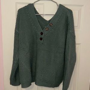 Maurices green sweater